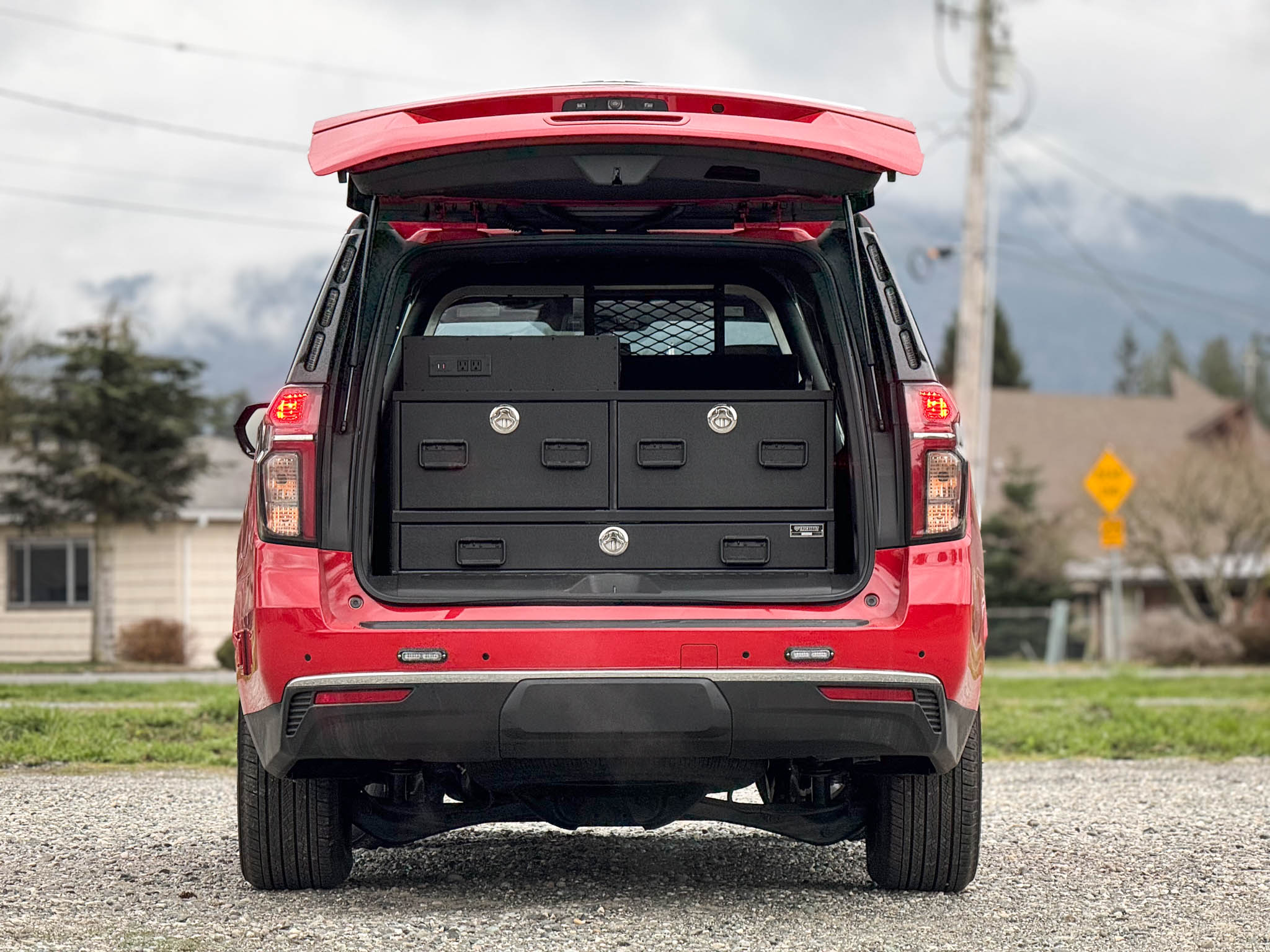 custom responder truckvault 