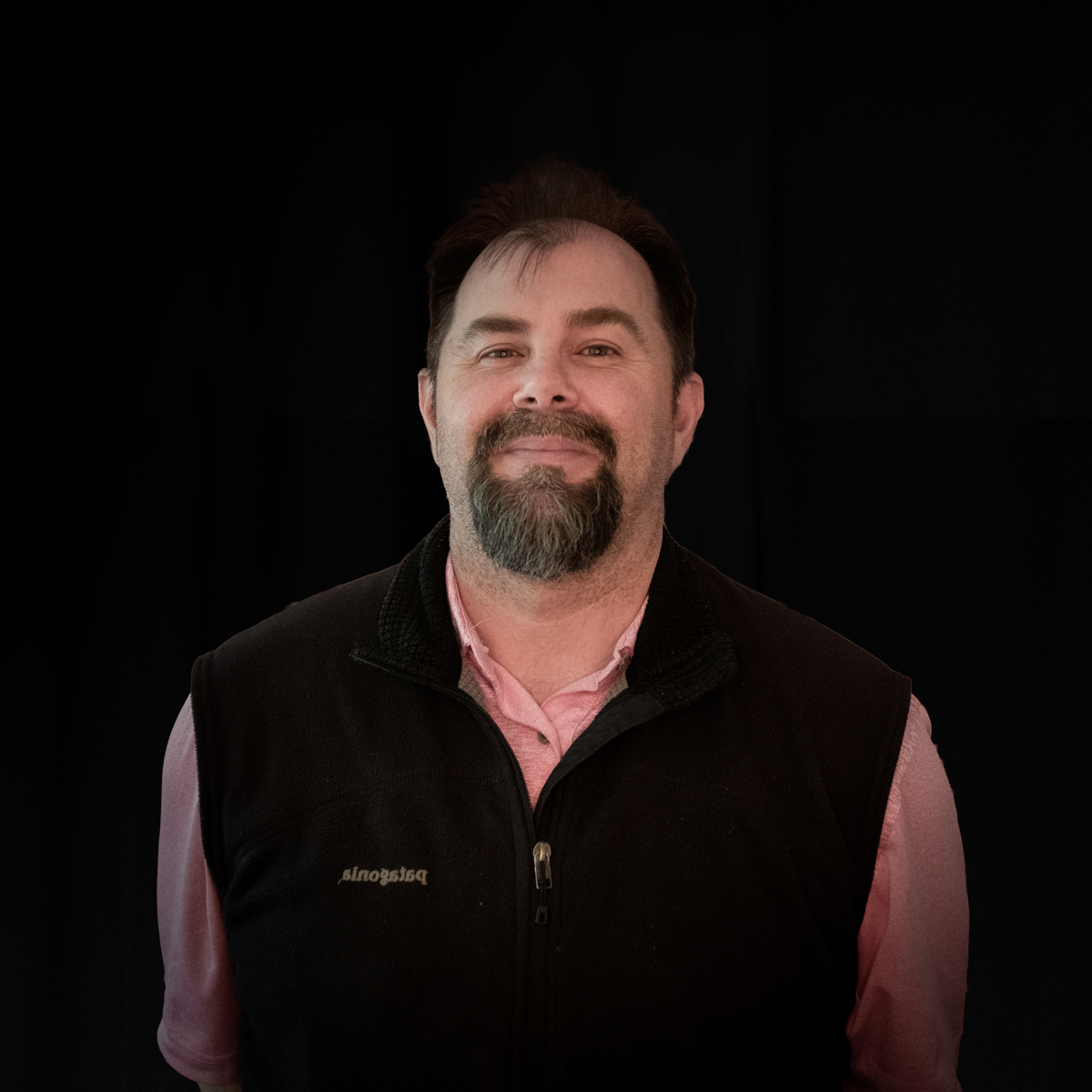 Mike Dopsovic on Black Background