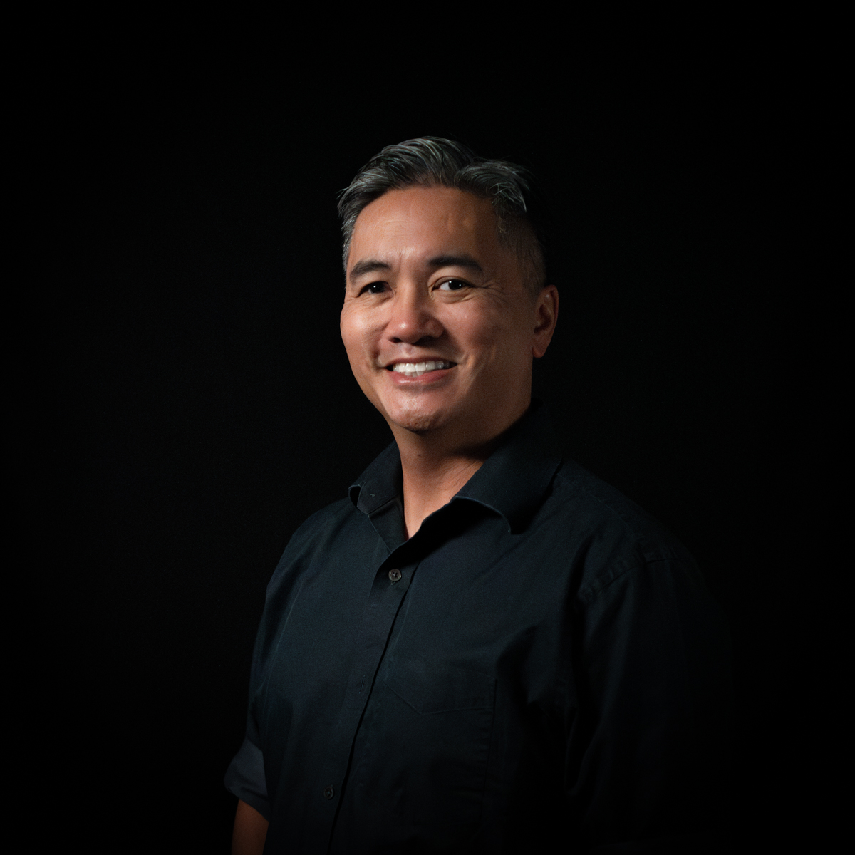 Ray Poquiz on Black Background