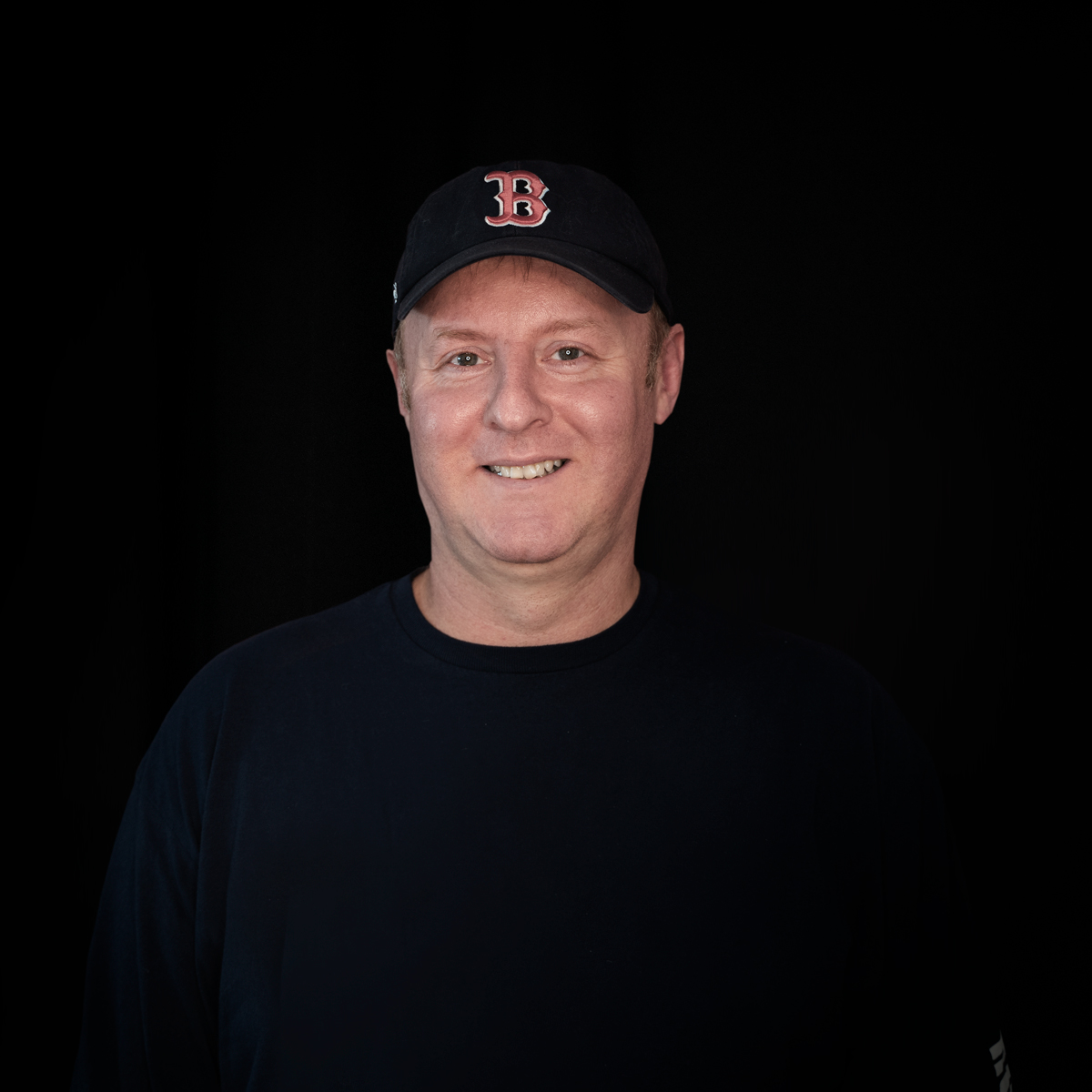 Sam Robinson on Black Background