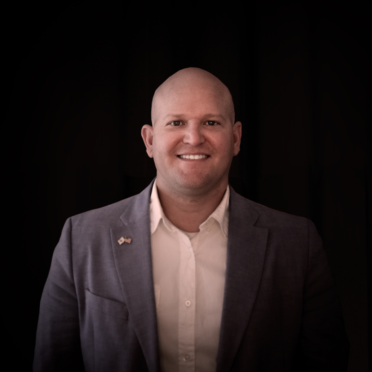 Shane Branham on black background