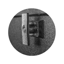 silver t-handle lock