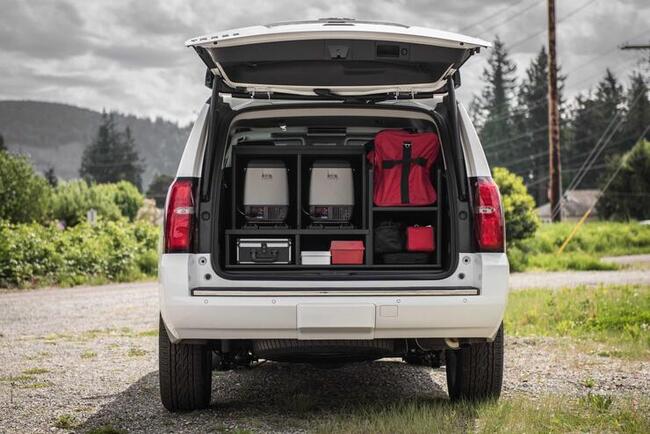 Custom TruckVault Command Center