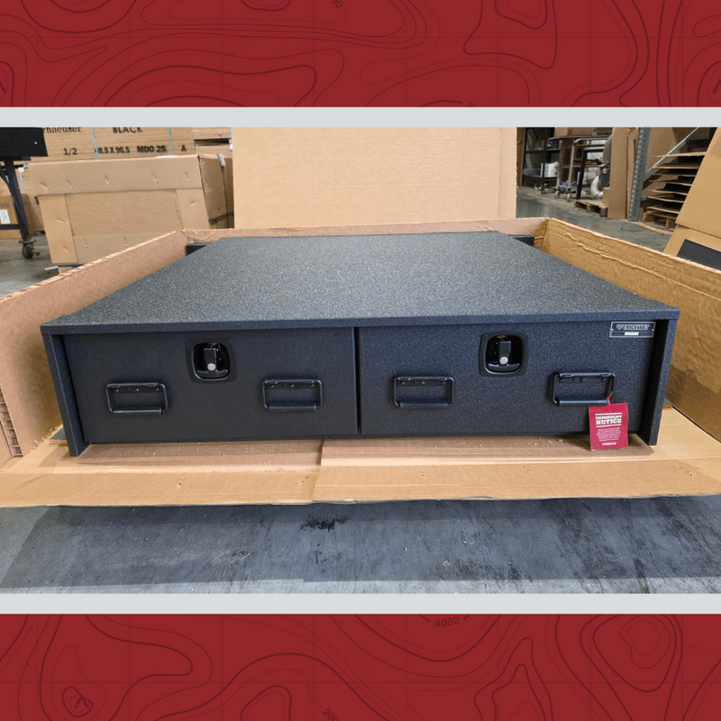 Dodge Ram Crew Cab All-Weather Utility 2-Drawer TruckVault System