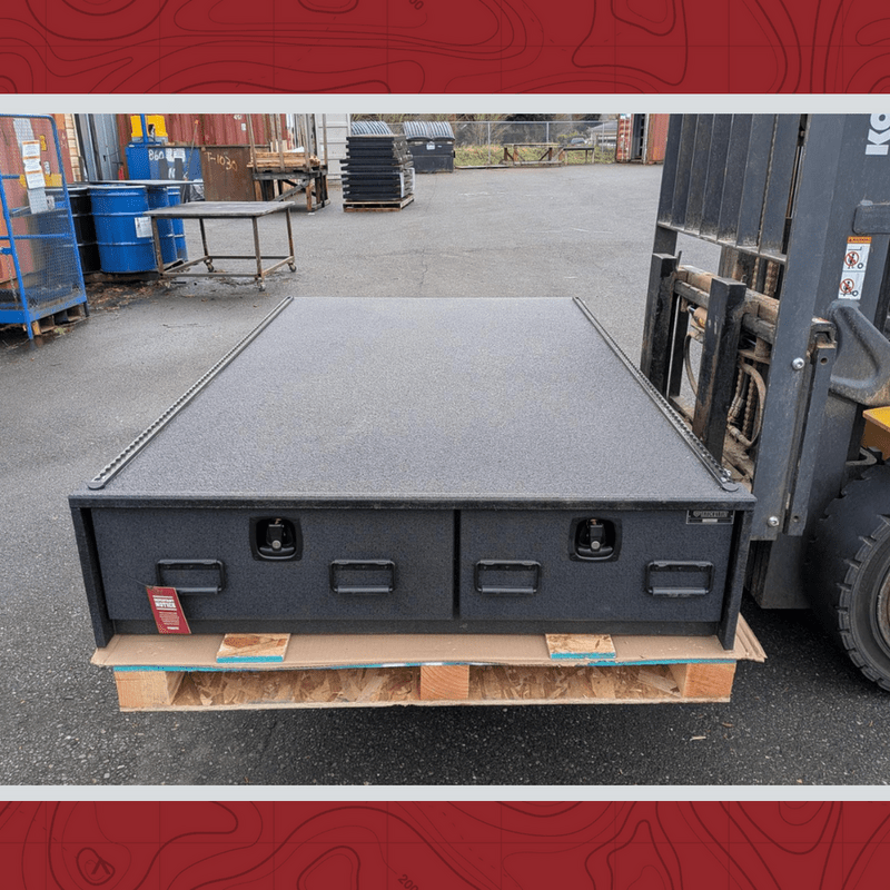 GMC Sierra 2500/3500 All-Weather Utility Offset Drawers by TruckVault