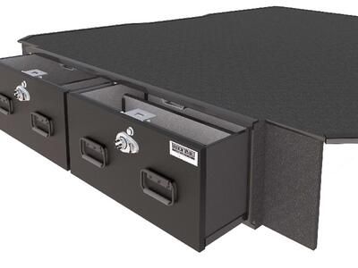 TruckVault with Strike Guard® on Drawer Fronts