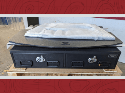 Ford Explorer Interceptor Police Package Elevated Standard 2 Drawer by TruckVault